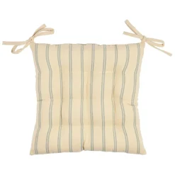 Fabrique de Styles Galette de chaise en coton vichy 40x40cm - Campagne* Galettes De Chaise