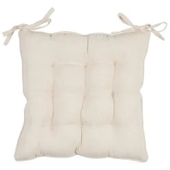 Fabrique de Styles Galette de chaise en coton 40x40cm - Lucile* Galettes De Chaise