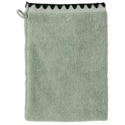 Fabrique de Styles Gant de toilette en coton celadon 15x21cm - Issey* Gants