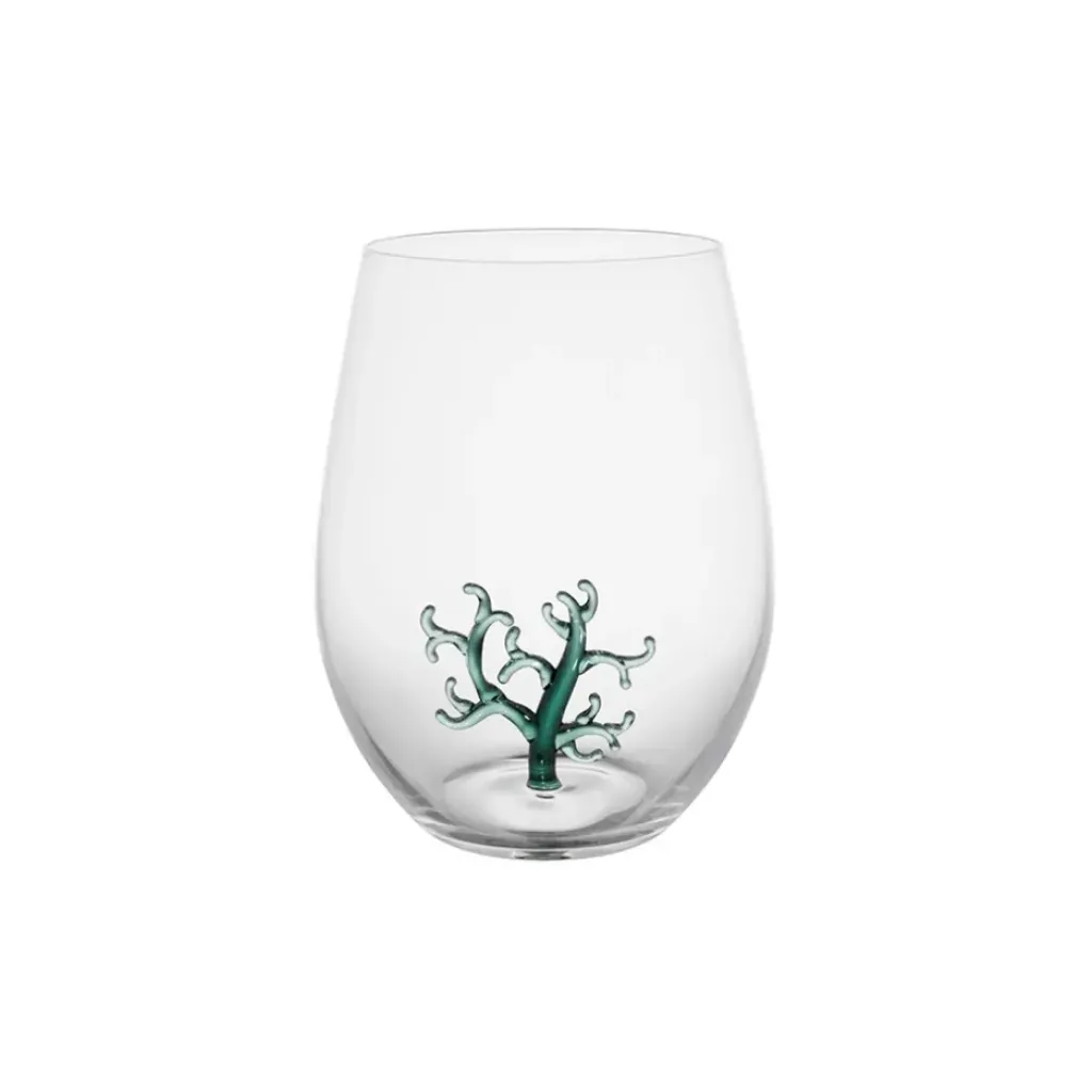 Fabrique de Styles Gobelet corail en verre 50cl - Océan* Verres À Eau Et Gobelets