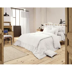 Fabrique de Styles Housse de couette chantilly en gaze de coton 260x240cm - Gaia* Housses De Couette