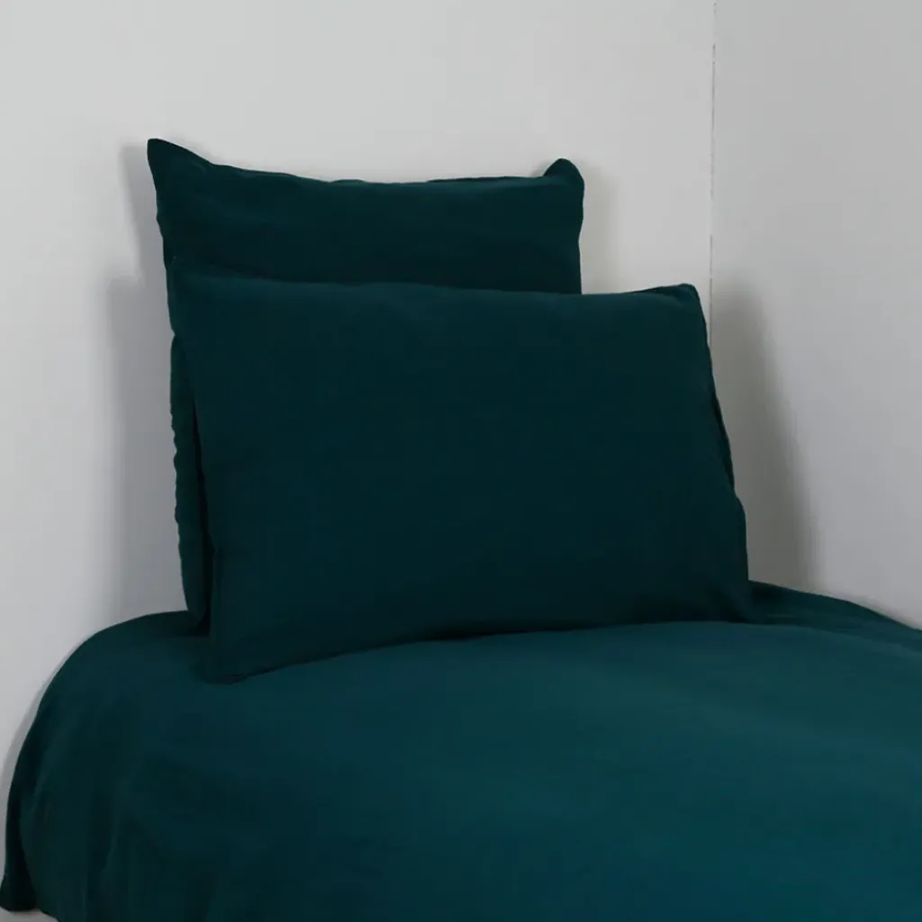 Fabrique de Styles Housse de couette en voile de coton de prusse 240x220cm - Dili* Housses De Couette