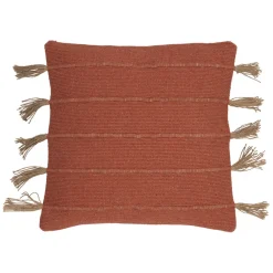 Fabrique de Styles Housse de coussin en coton et jute 45x45cm - Kolore* Coussins Et Housses