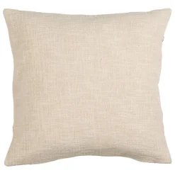 Fabrique de Styles Housse de coussin en coton écru et terracotta 45x45cm - Organic* Coussins Et Housses