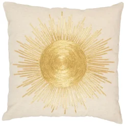 Fabrique de Styles Housse de coussin en coton et lin 45x45cm - Soleil* Coussins Et Housses