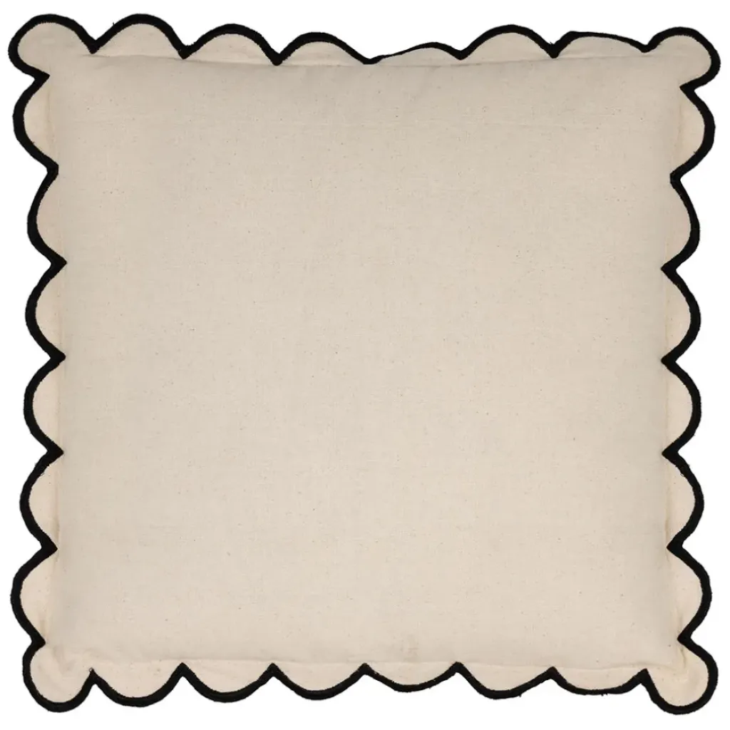 Fabrique de Styles Housse de coussin en coton écru 45x45cm - Nomadea* Coussins Et Housses