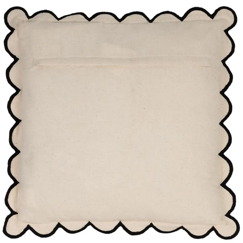 Fabrique de Styles Housse de coussin en coton écru 45x45cm - Nomadea* Coussins Et Housses