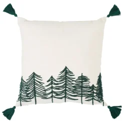 Fabrique de Styles Housse de coussin en coton 45x45cm - Mon sapin* Coussins Et Housses