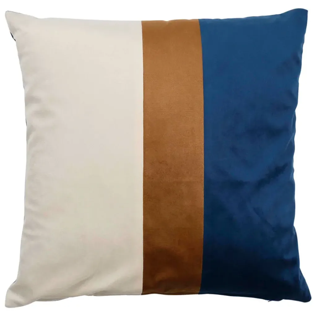 Fabrique de Styles Housse de coussin en velours et camel 45x45cm - Mocoa* Coussins Et Housses