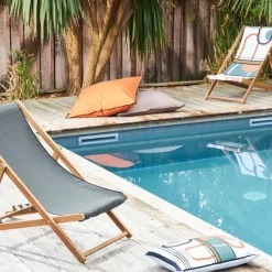 Fabrique de Styles Housse de coussin exterieur 80x80cm - Bimini*Enfant Textiles Outdoor|Jardin