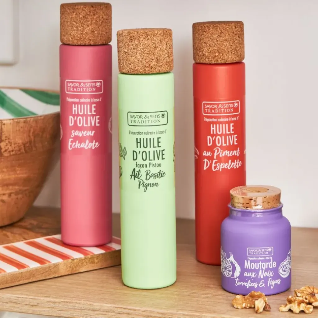 Fabrique de Styles Huile d'olive échalote 20cl* Huiles Et Vinaigres