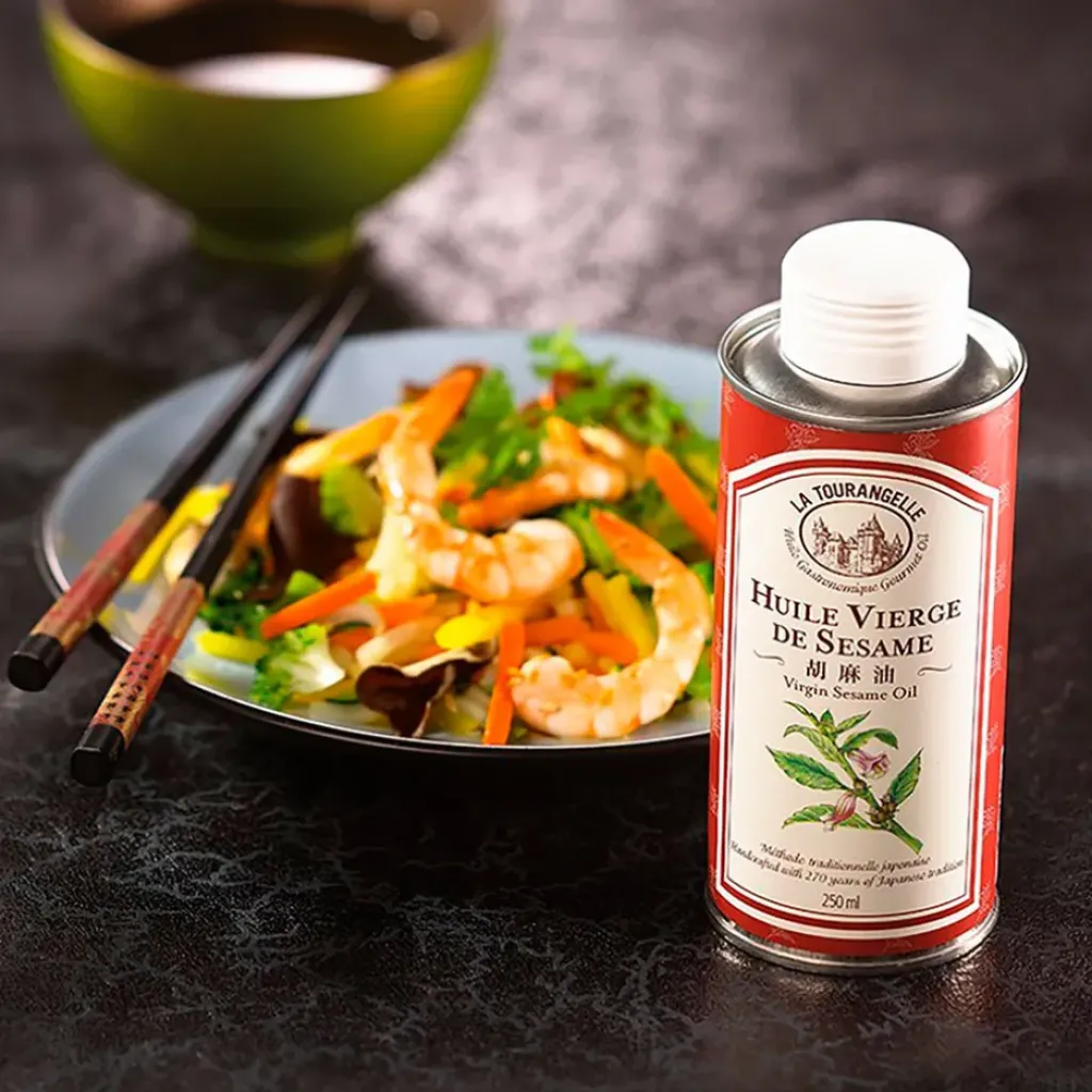 Fabrique de Styles Huile vierge de sésame toastée 500ml* Huiles Et Vinaigres