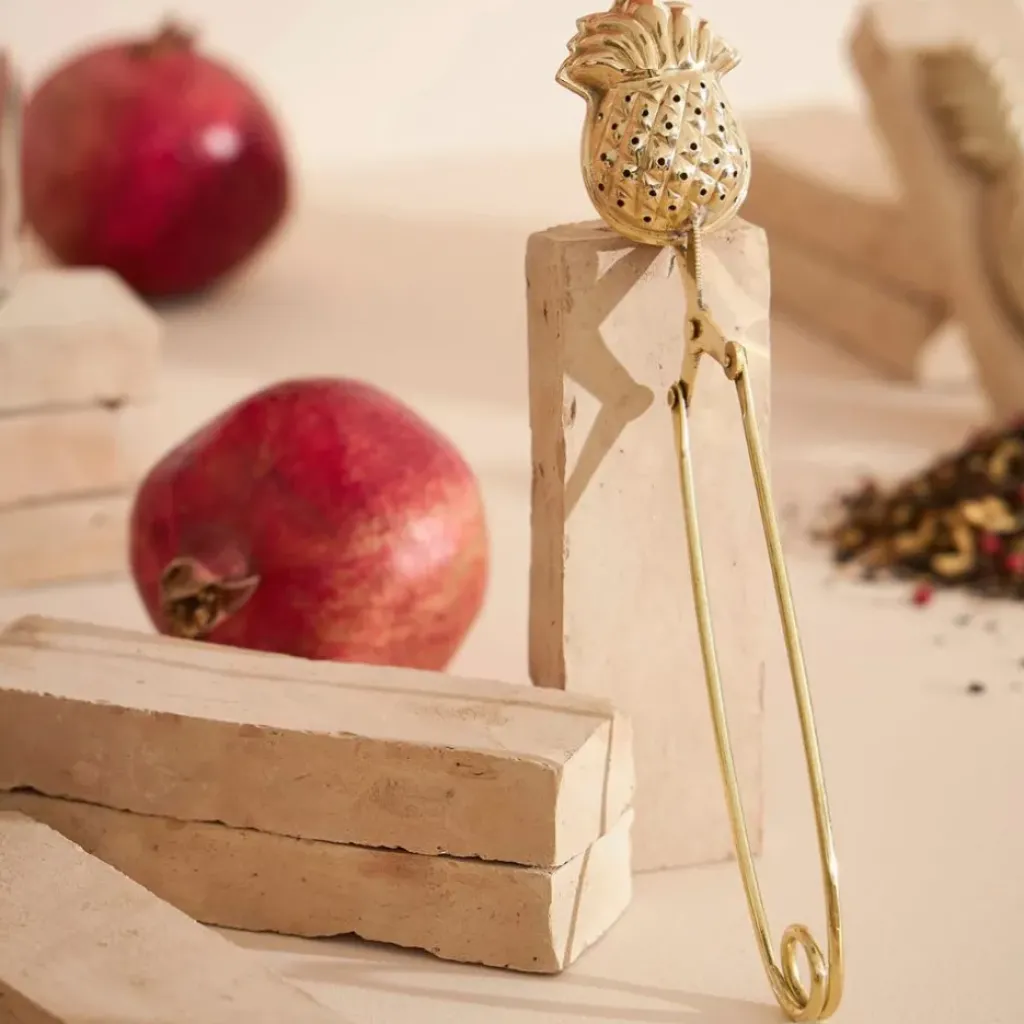 Fabrique de Styles Infuseur de thé en inox - Ananas* Accessoires Thé Et Café