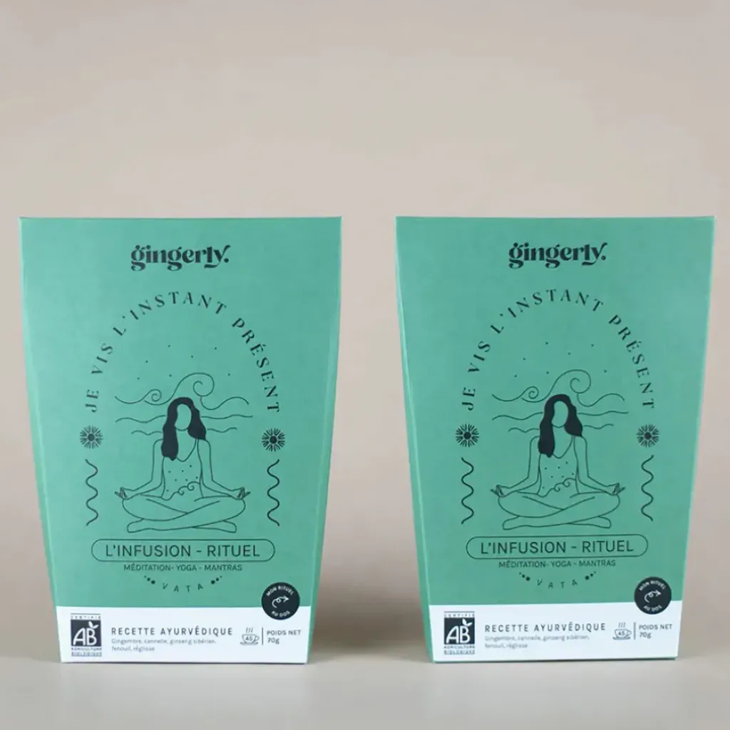 Fabrique de Styles Infusion rituel en vrac Je vis l'instant présent* Cafés, Thés Et Infusions