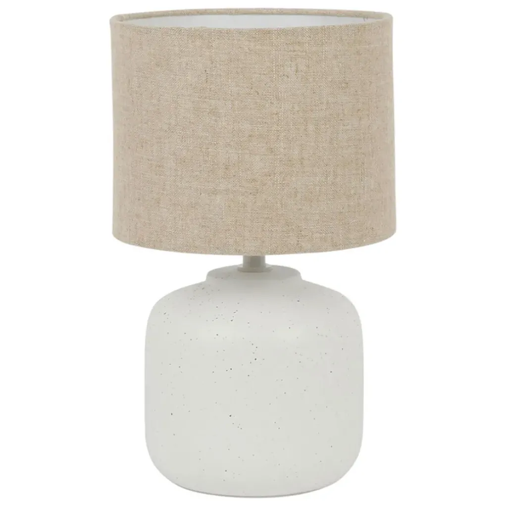 Fabrique de Styles Lampe à poser moucheté en porcelaine -sweet leaves* Lampes À Poser