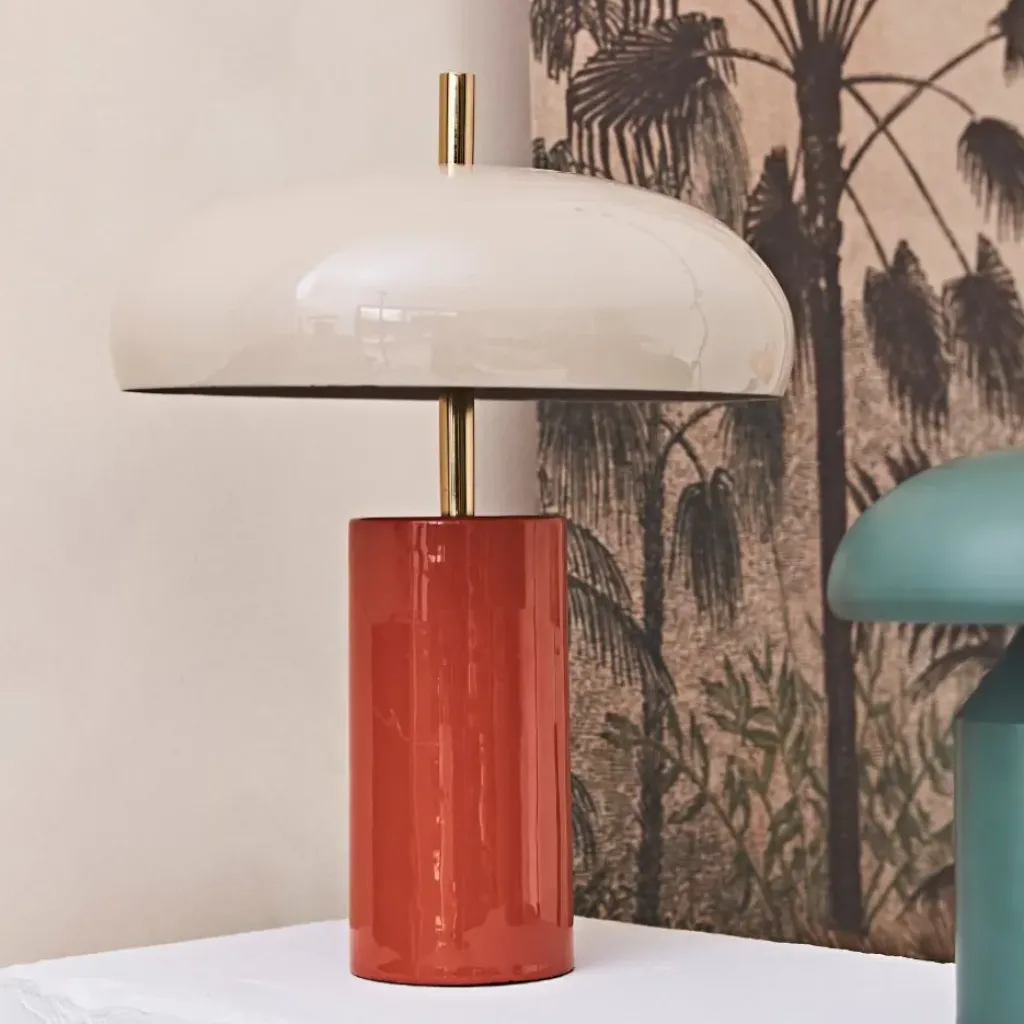 Fabrique de Styles Lampe champignon en fer d30xh40cm - Arty* Lampes À Poser