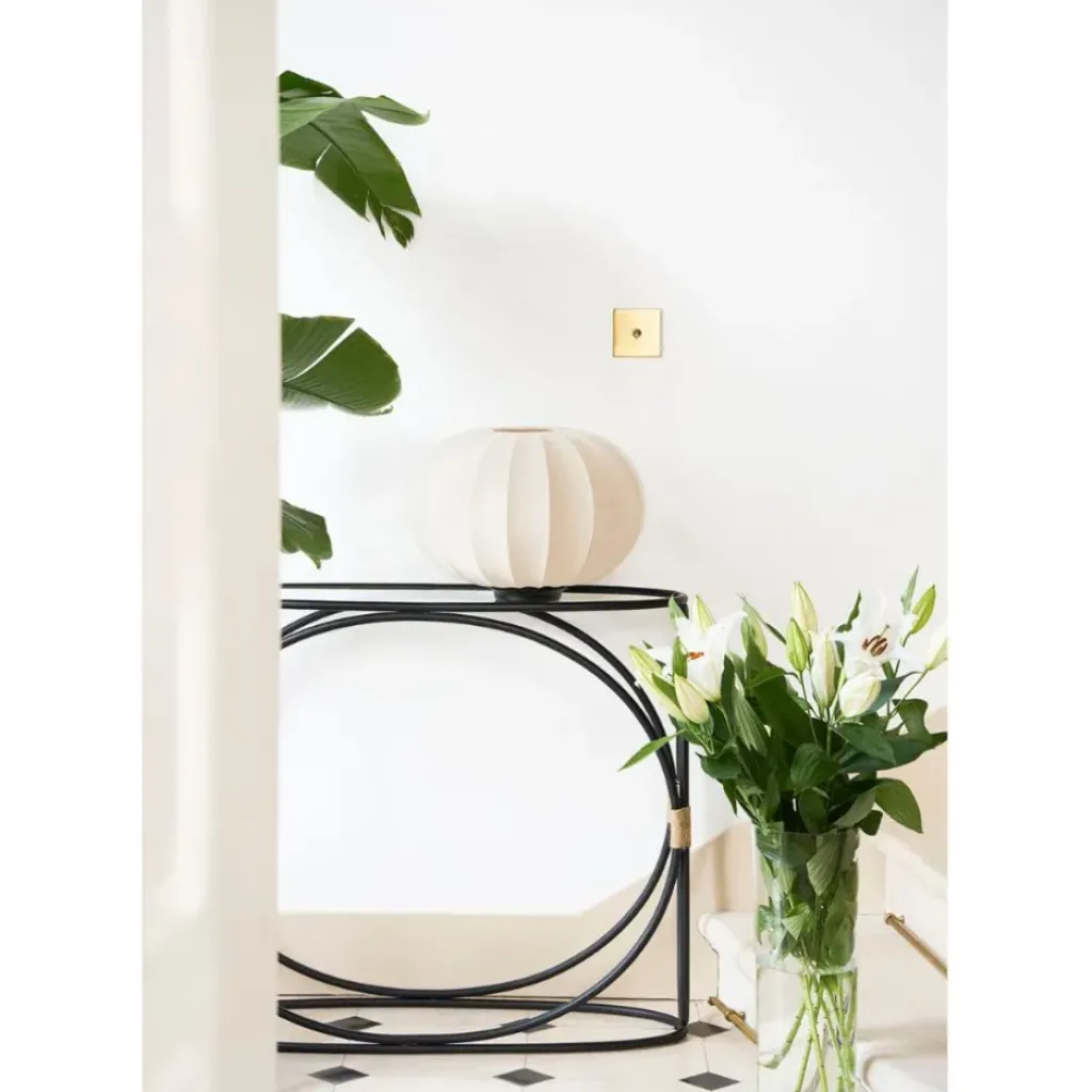 Fabrique de Styles Lampe en coton h28.5cm - Klosen* Lampes À Poser