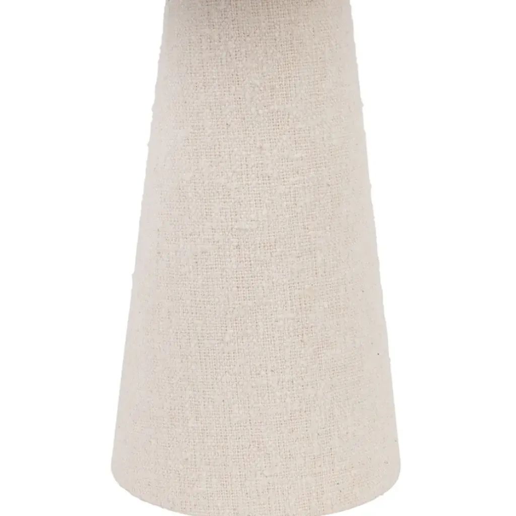 Fabrique de Styles Lampe en coton et fer h46cm - Calypsa* Lampes À Poser