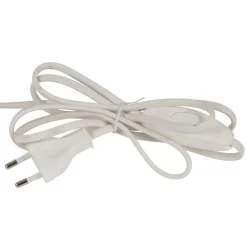 Fabrique de Styles Lampe en coton et fer h46cm - Calypsa* Lampes À Poser