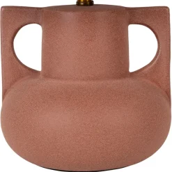 Fabrique de Styles Lampe en céramique et lin h33.5cm - Eterra* Lampes À Poser