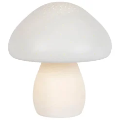 Fabrique de Styles Lampe led champignon en porcelaine h22cm - Champignon*Enfant Déco