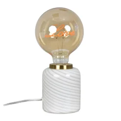 Fabrique de Styles Lampe Love en verre h12cm - Nessa* Lampes À Poser