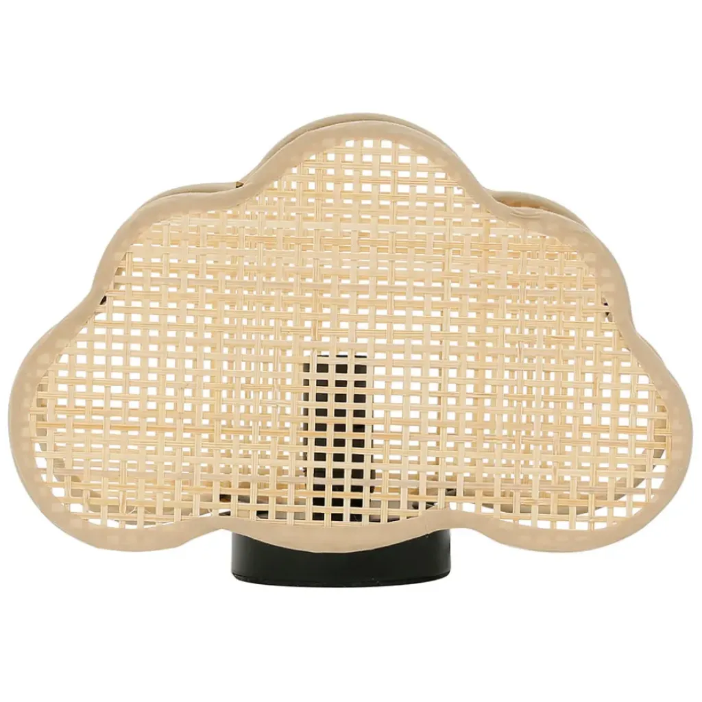 Fabrique de Styles Lampe nuage en bambou et fer h16.5cm - Songes*Enfant Déco