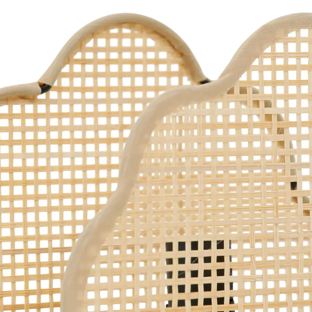 Fabrique de Styles Lampe nuage en bambou et fer h16.5cm - Songes*Enfant Déco