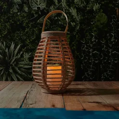 Fabrique de Styles Lanterne solaire effet bougie h26cm*Enfant Luminaires|Jardin