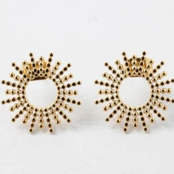 Fabrique de Styles Lot de 2 boucles d'oreille soleil h10mm* Bijoux Fantaisie