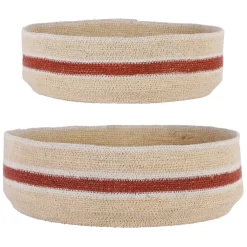 Fabrique de Styles Lot de 2 corbeilles en jonc de mer - Sumatra* Paniers Et Corbeilles