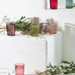 Fabrique de Styles Lot de 4 gobelets en verre 35cl - Starla* Verres À Eau Et Gobelets