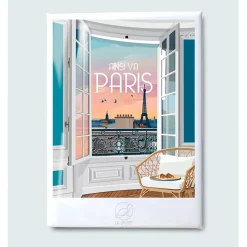 Fabrique de Styles Magnet ville Paris 6.5x9cm* Petits Objets Déco
