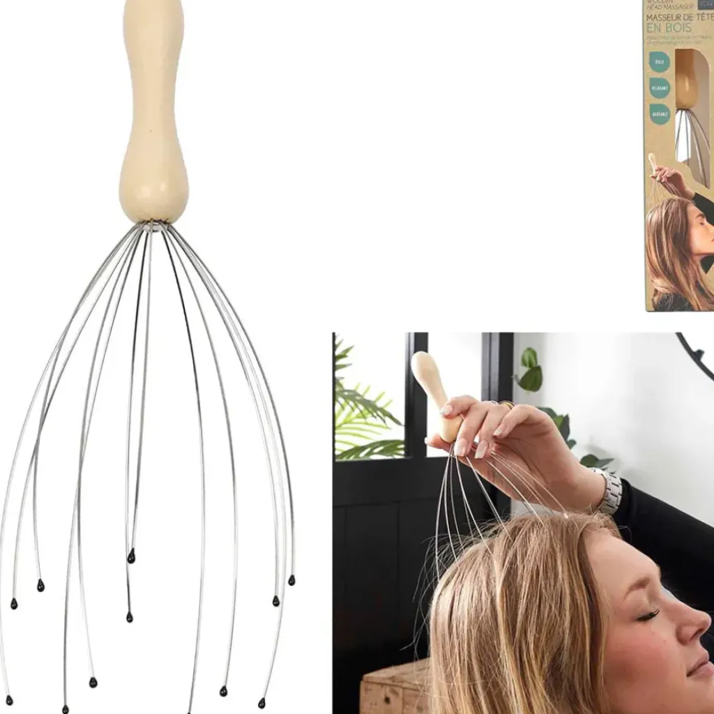 Fabrique de Styles Masseur de tête manche en* Relaxation Et Massage