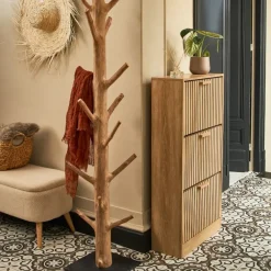 Fabrique de Styles Meuble à chaussures 3 portes H113cm - Kara* Bibliothèques Et Étagères