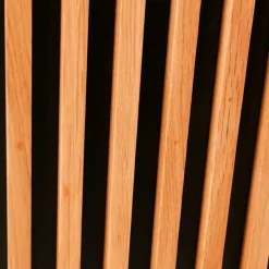 Fabrique de Styles Meuble TV en chêne et noir 4 niche L130cm - Linea* Meubles Tv