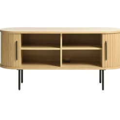 Fabrique de Styles Meuble TV en placage chêne l120cm - nola* Meubles Tv