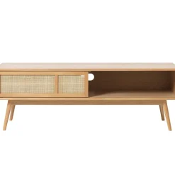 Fabrique de Styles Meuble TV en plaquage chêne nature l150cm - barrali* Meubles Tv