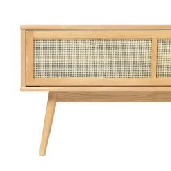 Fabrique de Styles Meuble TV en plaquage chêne nature l150cm - barrali* Meubles Tv