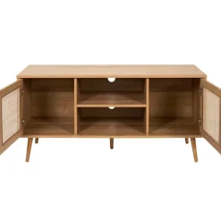 Fabrique de Styles Meuble TV en bois et cannage L115cm - Baia* Meubles Tv