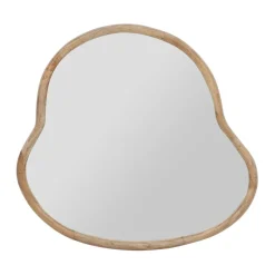 Fabrique de Styles Miroir asymetrique en manguier 66x62cm - Hervea* Miroirs