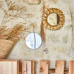 Fabrique de Styles Miroir en fer d40cm - aureol* Miroirs