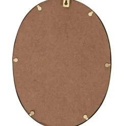 Fabrique de Styles Miroir ovale contour dore 34x25cm* Miroirs