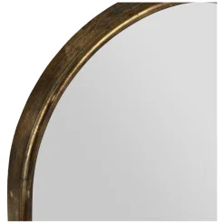 Fabrique de Styles Miroir ovale en fer 35.5x89.5cm - Aziru* Miroirs