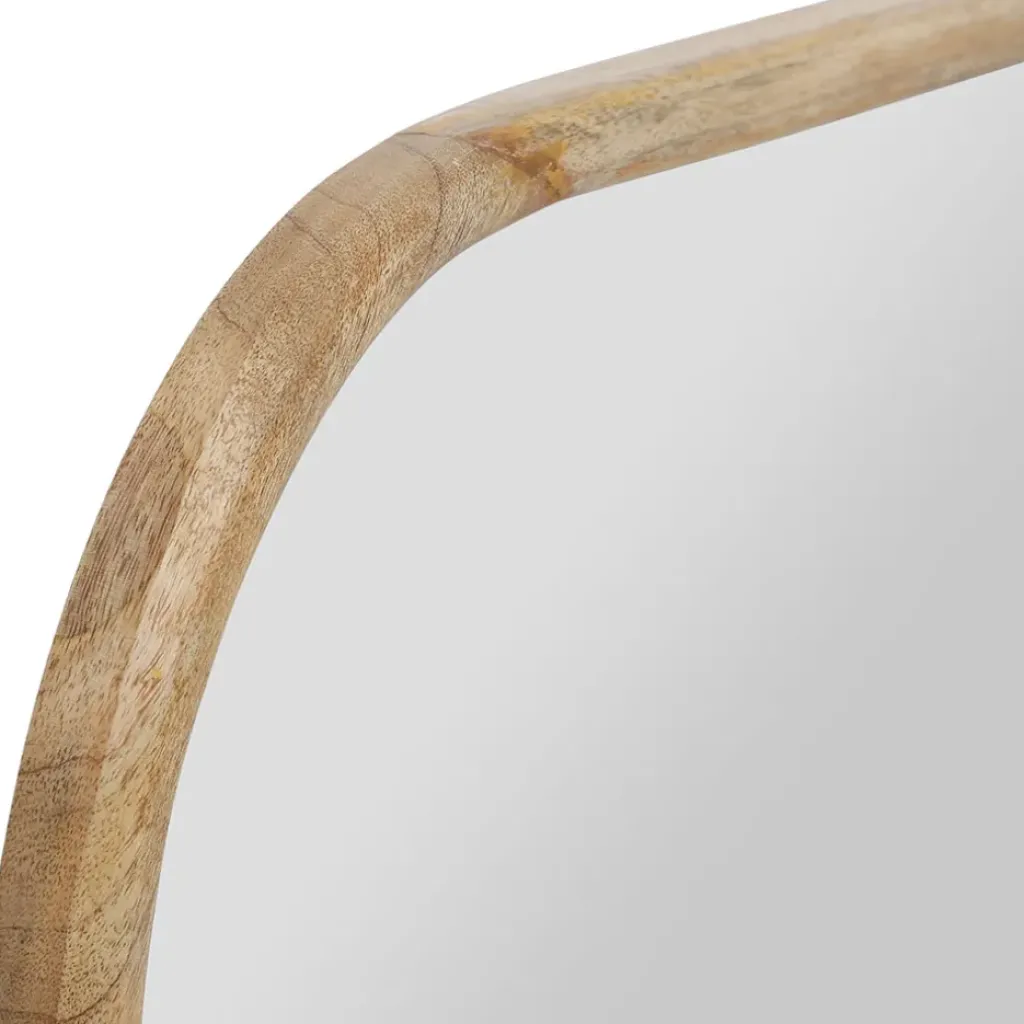Fabrique de Styles Miroir ovale en manguier 39x100cm - Hervea* Miroirs