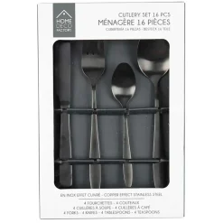 Fabrique de Styles Ménagère 16 pièces en acier inoxydable* Ménagères