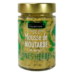 Fabrique de Styles Mousse de moutarde aux fines herbes* Condiments Et Épices