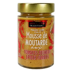Fabrique de Styles Mousse de moutarde aux tomates séchées et épices fumées* Condiments Et Épices