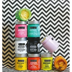 Fabrique de Styles Moutarde saveur yuzu et basilic thai* Condiments Et Épices