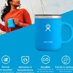 Fabrique de Styles Mug isotherme avec poignée agave 355ml* Gourdes